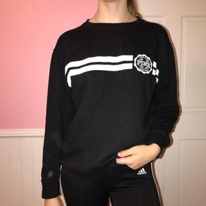 Victoria secret black crew neck